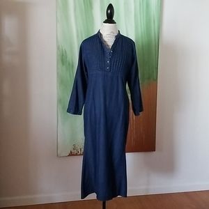 Denim dress